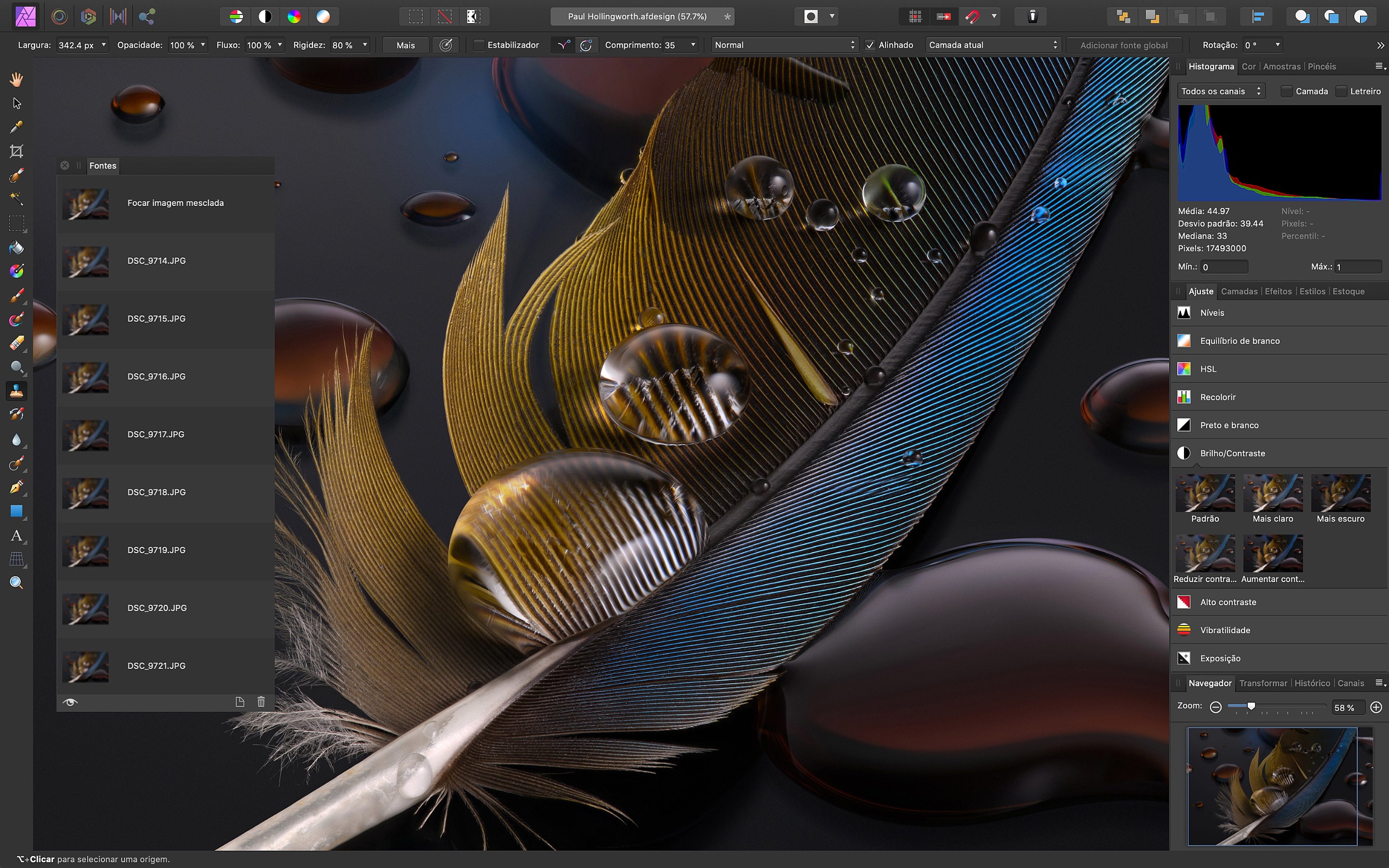 Screenshot do app Affinity Photo