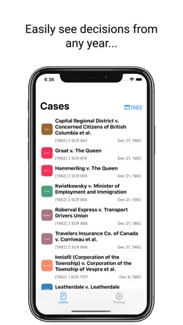 Game screenshot Supreme Court of Canada Cases apk