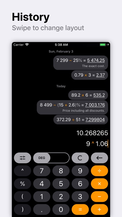 Calc Improved