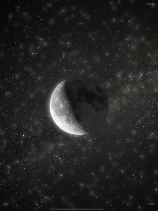 Captura de Pantalla 1 MOON - Current Moon Phase iphone
