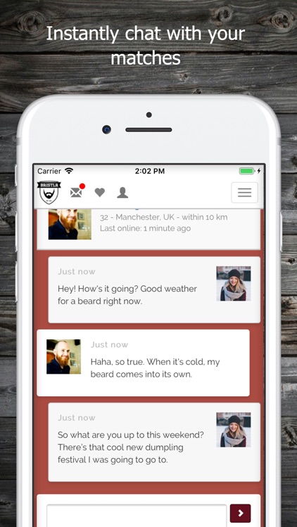 Bristlr, dating for beard fans screenshot-3