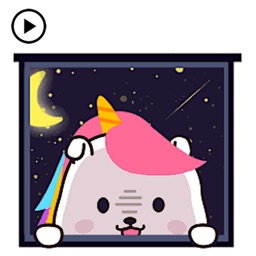 Animated Adorable Unicorn