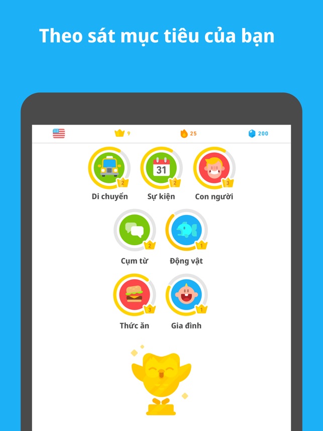 Duolingo - học tiếng Anh