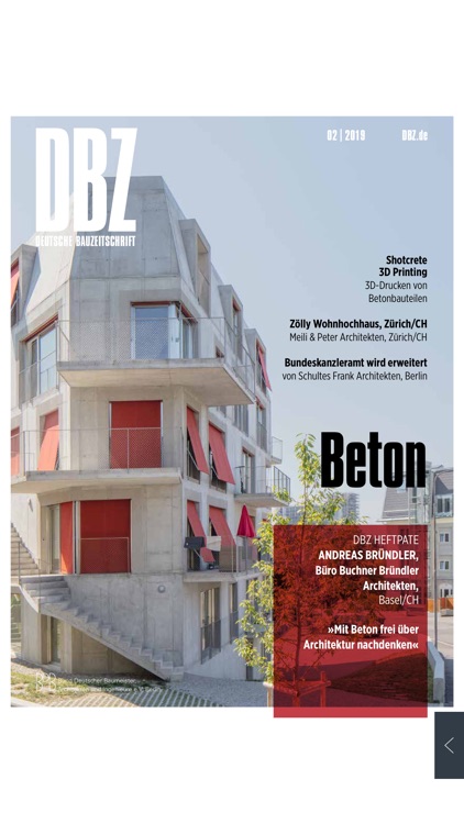 DBZ Deutsche BauZeitschrift