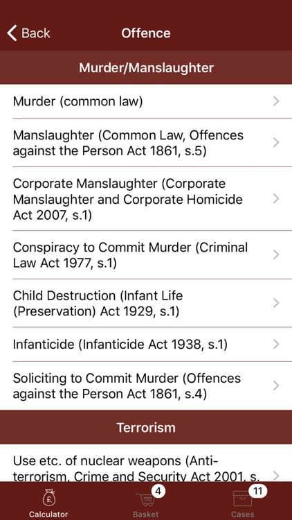 Crime Fees