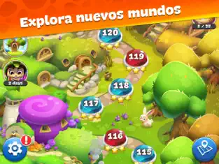 Captura 4 Gemmy Lands - Juego de Match 3 iphone