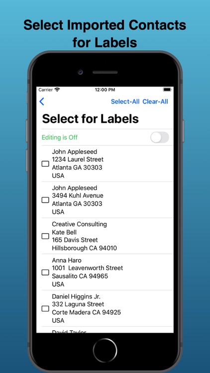 EZ Mailing Labels