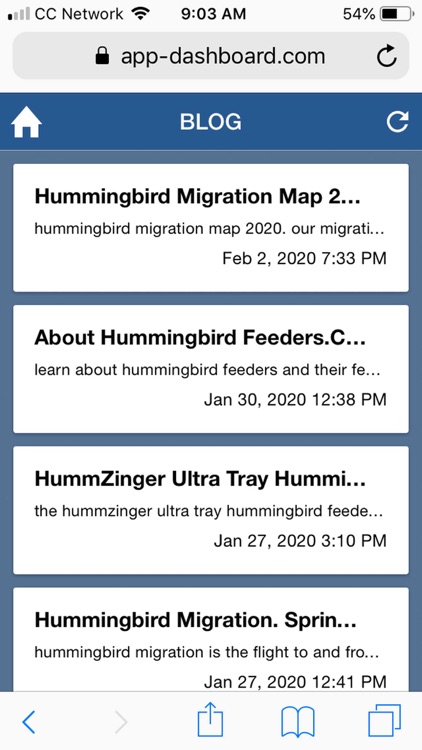 Hummingbird Tracker screenshot-7