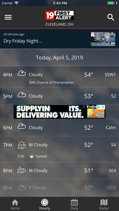 Cleveland19 FirstAlert Weather screenshot 3