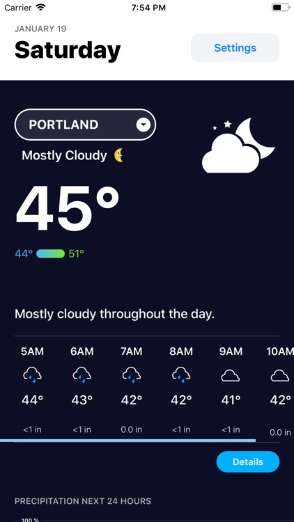 Weather Hippie: Alerts, Radar