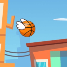 Basketball over the circle