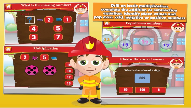 Fireman Grade 2 Kids Games