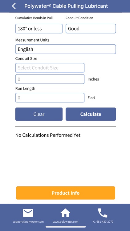 Polywater Product Calculators screenshot-3