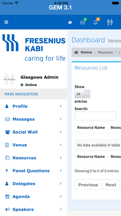 Fresenius Kabi Events App screenshot 2