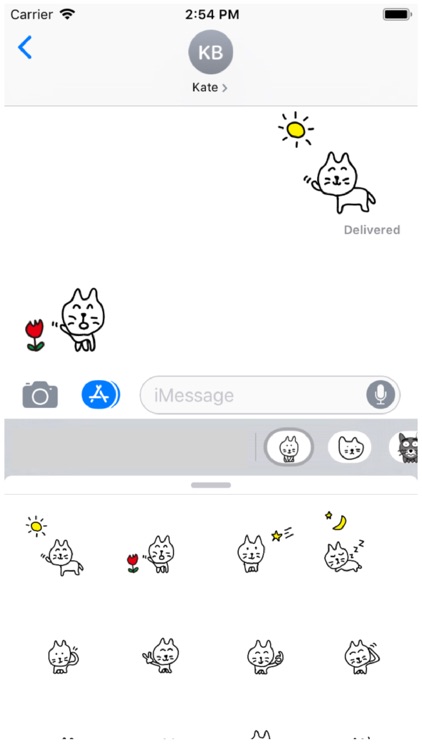 Poor Cat Stickers