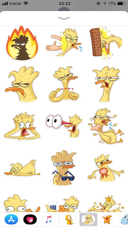 Duck Cute Pun Funny Stickers