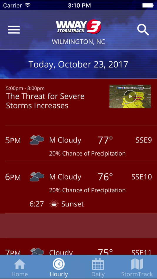 WWAY TV3 StormTrack 3 Weather by WWAYTV, LLC (iOS Apps) — AppAgg