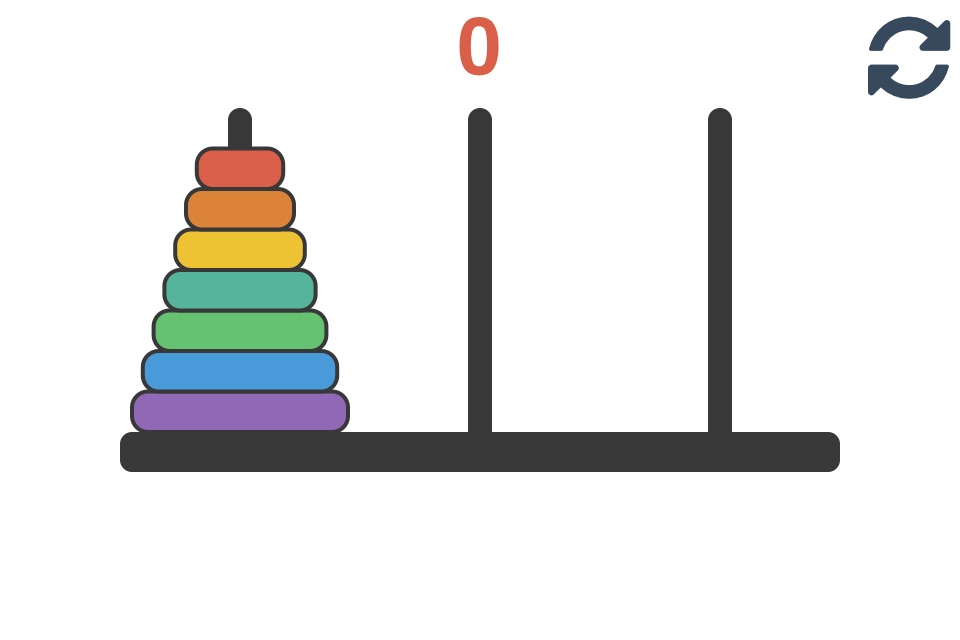 Flat Tower Of Hanoi screenshot 2