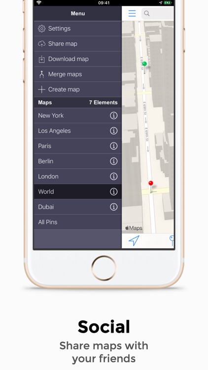 Contact Map - The Map Planner