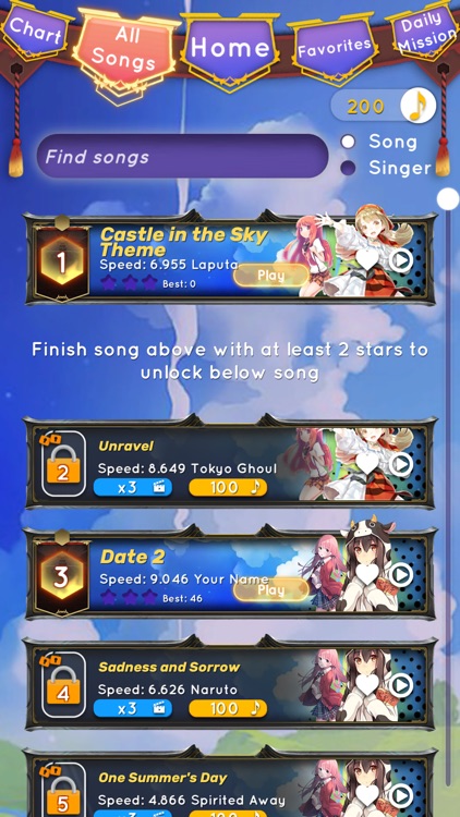 Anime Piano Magic Tiles 2020 screenshot-5
