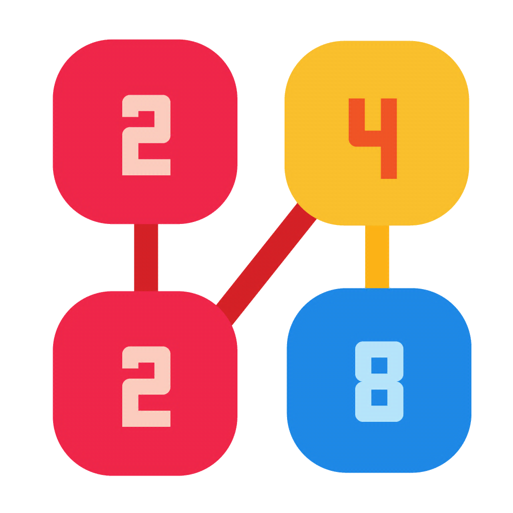 2248 Linked: Number Puzzle App Icon