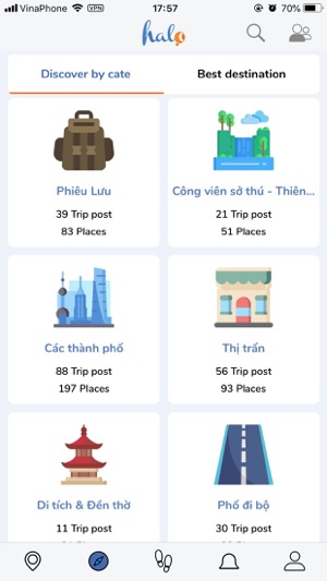 Halo - Mạng xã hội du lịch(圖2)-速報App