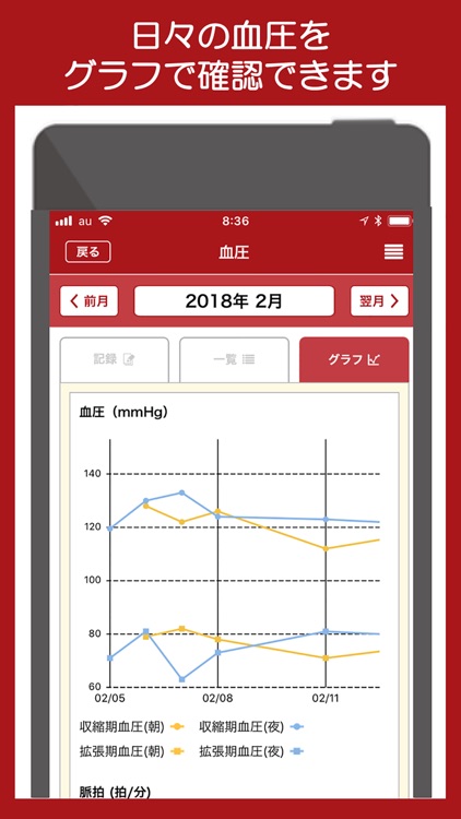 らくらく血圧日記 screenshot-4