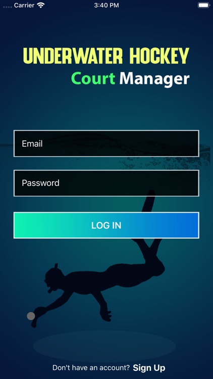 Underwater Hockey CourtManager