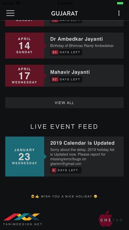 India Holiday Calendar screenshot-3