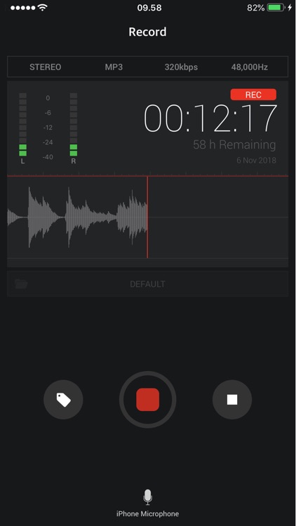 Awesome Voice Recorder X PRO screenshot-0