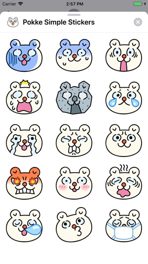 Pokke Simple Stickers(圖2)-速報App