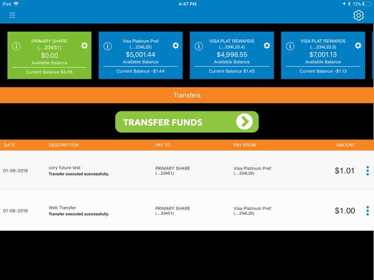 Ohio Healthcare FCU for iPad screenshot-3