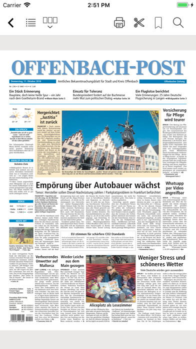 Offenbach-Post E-Paper screenshot 3