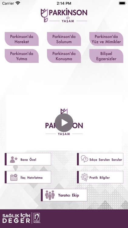 Parkinson ile Yaşam