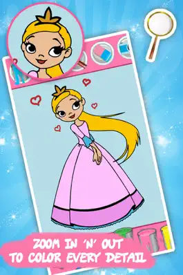 Game screenshot Best coloring book - Princess mod apk