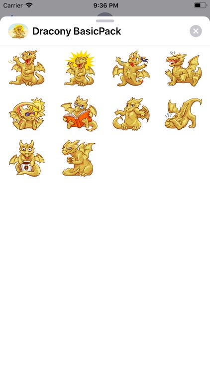 Dracony Stickers BasicPack