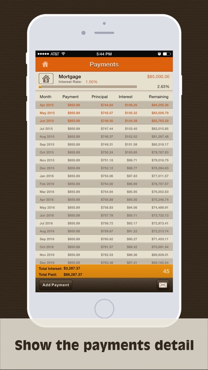 Debts Monitor screenshot-1