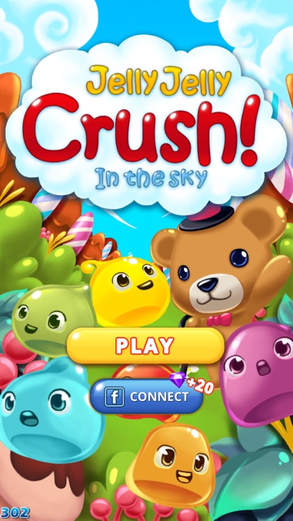Jelly Jelly Crush - In the sky screenshot-4