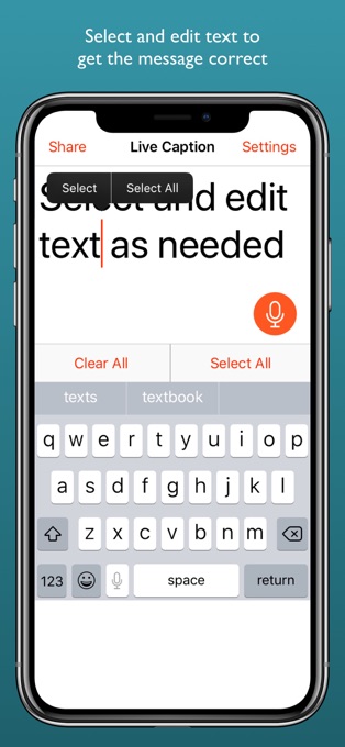 Caption app for iphone