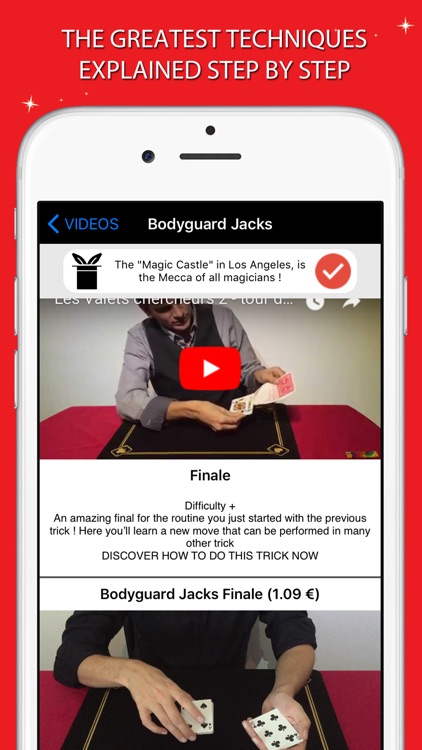 Learn Magic trick card coin screenshot-3