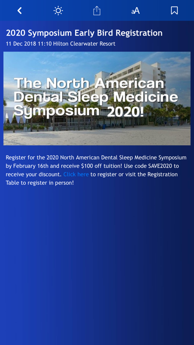 NADSM Symposium screenshot 2