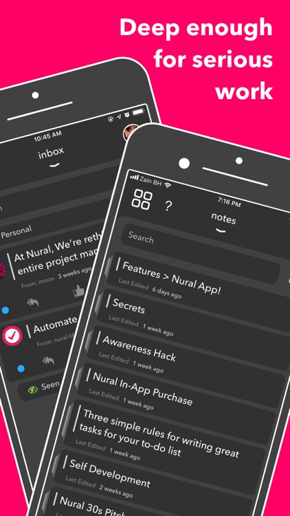 Nural - tasks, notes & chat