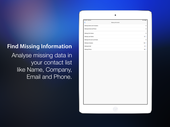 Cleanup Duplicate Contacts – Quickly and easily clean duplicates from your address book screenshot