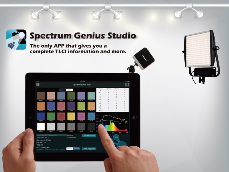 Spectrum Genius Studio -Tablet