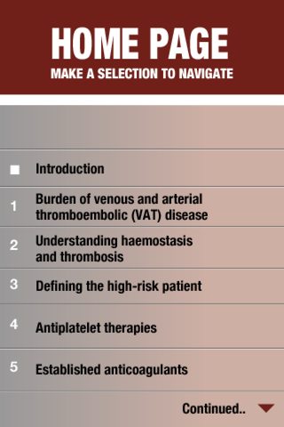 Antithrombotic Therapy screenshot 2