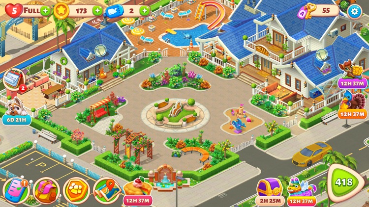 Resort Hotel: Bay Story screenshot-5