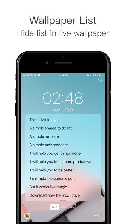 MinimaList - To do list & Task screenshot-7