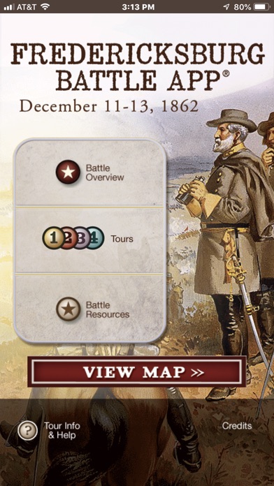How to cancel & delete Fredericksburg Battle App from iphone & ipad 1