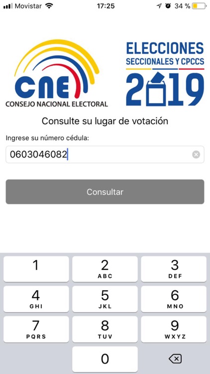 Ecuador - Lugar de Votación