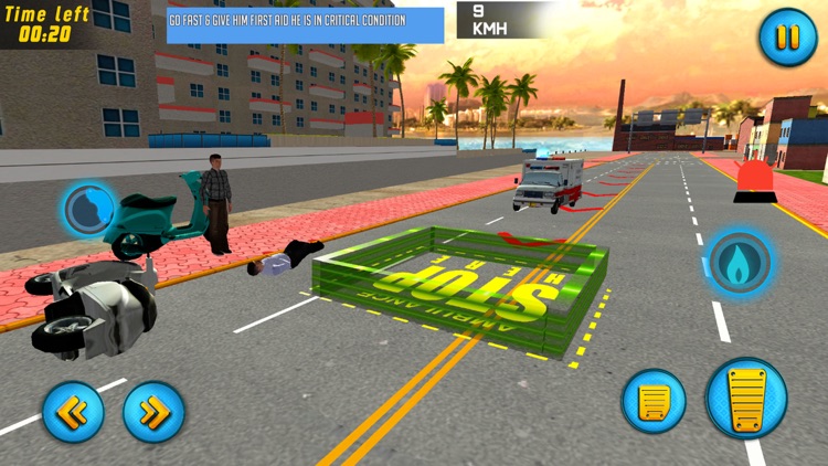 911 Ambulance Rescue Driving screenshot-3